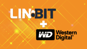LINBIT has partnered with Western Digital